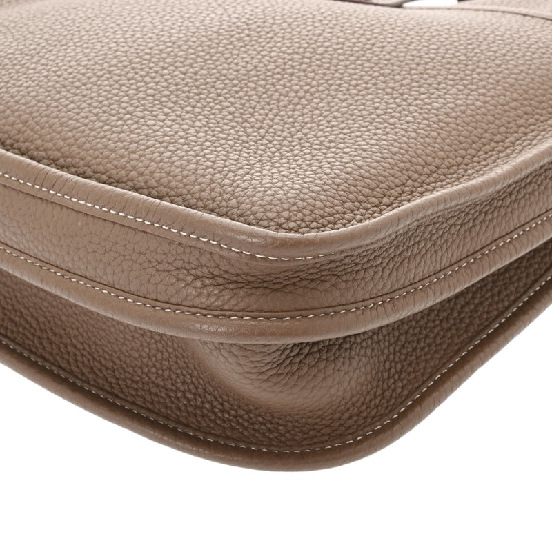 HERMES エルメス エブリン エヴリン3 PM エトゥープ □R刻印(2014年頃) ユニセックス トリヨンクレマンス ショルダーバッグ Aランク 中古 銀蔵