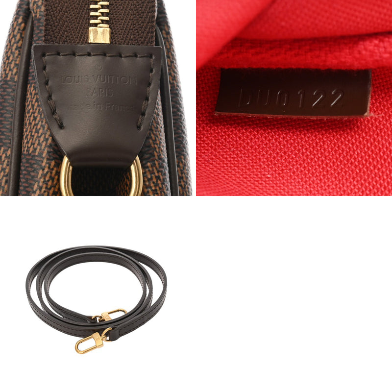 LOUIS VUITTON ルイヴィトン ダミエ エヴァ 2WAY ブラウン N55213 レディース ダミエキャンバス ショルダーバッグ ABランク 中古 銀蔵