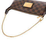 LOUIS VUITTON ルイヴィトン ダミエ エヴァ 2WAY ブラウン N55213 レディース ダミエキャンバス ショルダーバッグ ABランク 中古 銀蔵