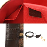 LOUIS VUITTON ルイヴィトン ダミエ アルマ BB 2WAY ブラウン N41221 レディース ダミエキャンバス ハンドバッグ Aランク 中古 銀蔵
