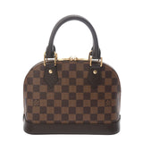 LOUIS VUITTON ルイヴィトン ダミエ アルマ BB 2WAY ブラウン N41221 レディース ダミエキャンバス ハンドバッグ Aランク 中古 銀蔵
