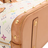 LOUIS VUITTON ルイヴィトン モノグラム マルチカラー アルマ ブロン マルチカラー M92647 レディース モノグラムキャンバス ハンドバッグ ABランク 中古 銀蔵