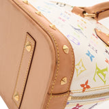 LOUIS VUITTON ルイヴィトン モノグラム マルチカラー アルマ ブロン マルチカラー M92647 レディース モノグラムキャンバス ハンドバッグ ABランク 中古 銀蔵