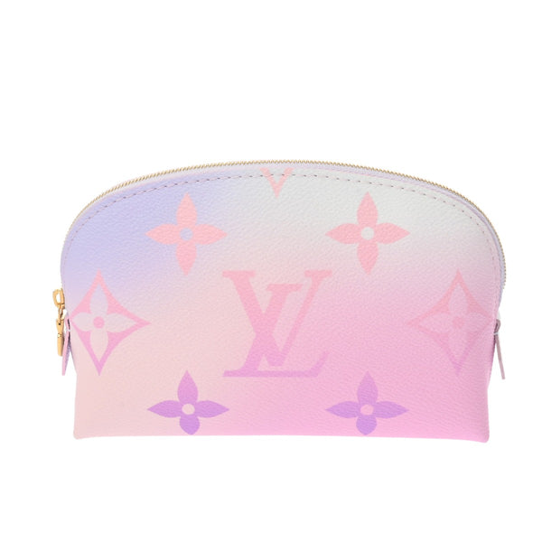 LOUIS VUITTON ルイヴィトン モノグラム サンライズ ポシェット コスメティック パステルカラー M59944 レディース モノグラムキャンバス ポーチ 未使用 銀蔵