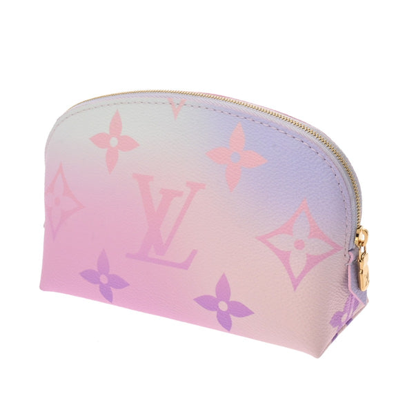 LOUIS VUITTON ルイヴィトン モノグラム サンライズ ポシェット コスメティック パステルカラー M59944 レディース モノグラムキャンバス ポーチ 未使用 銀蔵
