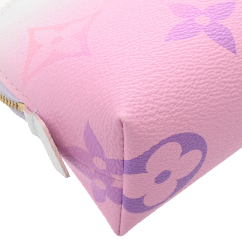 LOUIS VUITTON ルイヴィトン モノグラム サンライズ ポシェット コスメティック パステルカラー M59944 レディース モノグラムキャンバス ポーチ 未使用 銀蔵