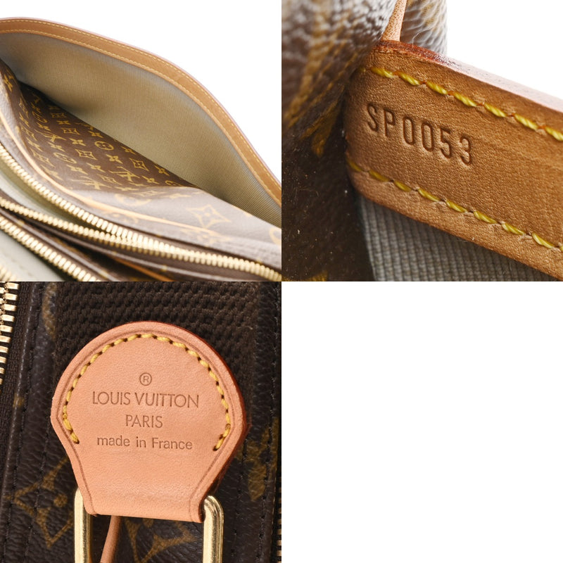 LOUIS VUITTON ルイヴィトン モノグラム リポーター GM ブラウン M45252 レディース モノグラムキャンバス ショルダーバッグ ABランク 中古 銀蔵