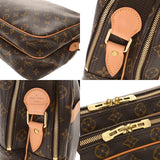 LOUIS VUITTON ルイヴィトン モノグラム リポーター GM ブラウン M45252 レディース モノグラムキャンバス ショルダーバッグ ABランク 中古 銀蔵