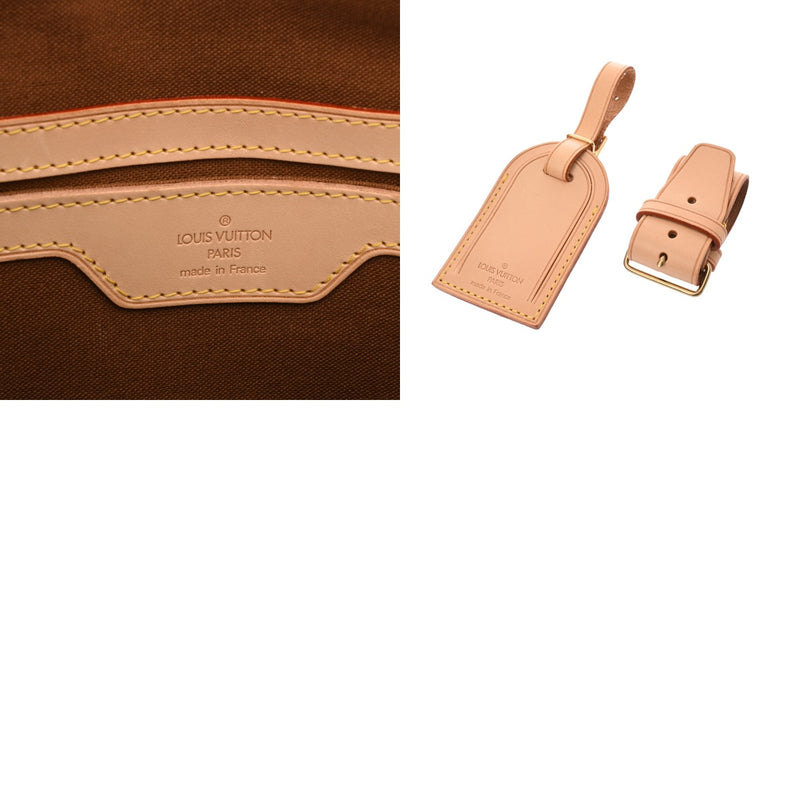 LOUIS VUITTON ルイヴィトン モノグラム キャリーオール ブラウン M40074 レディース モノグラムキャンバス ボストンバッグ Aランク 中古 銀蔵