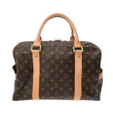 LOUIS VUITTON ルイヴィトン モノグラム キャリーオール ブラウン M40074 レディース モノグラムキャンバス ボストンバッグ Aランク 中古 銀蔵