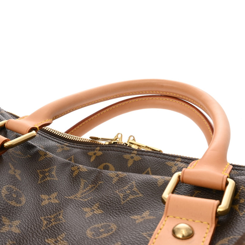 LOUIS VUITTON ルイヴィトン モノグラム キャリーオール ブラウン M40074 レディース モノグラムキャンバス ボストンバッグ Aランク 中古 銀蔵