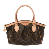 LOUIS VUITTON ルイヴィトン モノグラム ティボリ PM ブラウン M40143 レディース モノグラムキャンバス ハンドバッグ Aランク 中古 銀蔵