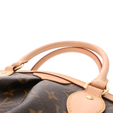 LOUIS VUITTON ルイヴィトン モノグラム ティボリ PM ブラウン M40143 レディース モノグラムキャンバス ハンドバッグ Aランク 中古 銀蔵