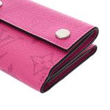LOUIS VUITTON ルイヴィトン タイガラマ ディスカバリーコンパクトウォレット フューシャ M30773 メンズ モノグラムキャンバス 三つ折り財布 新同 中古 銀蔵