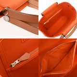 HERMES エルメス カバック PM 2WAYトート オレンジ □N刻印(2010年頃) ユニセックス トワルオフィシエ ハンドバッグ Aランク 中古 銀蔵