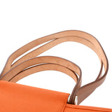 HERMES エルメス カバック PM 2WAYトート オレンジ □N刻印(2010年頃) ユニセックス トワルオフィシエ ハンドバッグ Aランク 中古 銀蔵