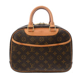 LOUIS VUITTON ルイヴィトン モノグラム トゥルーヴィル ブラウン M42228 レディース モノグラムキャンバス ハンドバッグ ABランク 中古 銀蔵