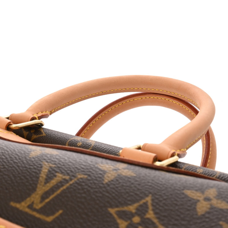 ルイヴィトン LOUIS VUITTON M47270 モノグラム ボーリング・ヴァニティ ドーヴィル ハンドバッグ 鞄 茶 SSAW レディース バッグLOUIS VUITTON ルイ ヴィトン モノグラム