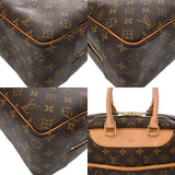 LOUIS VUITTON ルイヴィトン モノグラム ドーヴィル ブラウン M47270 レディース モノグラムキャンバス ハンドバッグ Aランク 中古 銀蔵
