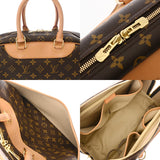 LOUIS VUITTON ルイヴィトン モノグラム ドーヴィル ブラウン M47270 レディース モノグラムキャンバス ハンドバッグ Aランク 中古 銀蔵