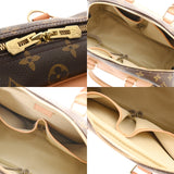 LOUIS VUITTON ルイヴィトン モノグラム ドーヴィル ブラウン M47270 レディース モノグラムキャンバス ハンドバッグ ABランク 中古 銀蔵