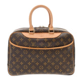 LOUIS VUITTON ルイヴィトン モノグラム ドーヴィル ブラウン M47270 レディース モノグラムキャンバス ハンドバッグ ABランク 中古 銀蔵