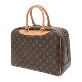 LOUIS VUITTON ルイヴィトン モノグラム ドーヴィル ブラウン M47270 レディース モノグラムキャンバス ハンドバッグ ABランク 中古 銀蔵