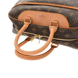 LOUIS VUITTON ルイヴィトン モノグラム ドーヴィル ブラウン M47270 レディース モノグラムキャンバス ハンドバッグ ABランク 中古 銀蔵