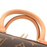 LOUIS VUITTON ルイヴィトン モノグラム ドーヴィル ブラウン M47270 レディース モノグラムキャンバス ハンドバッグ ABランク 中古 銀蔵