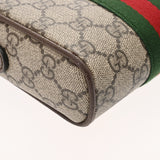 GUCCI グッチ オフィディア ミニメッセンジャーバッグ ベージュ 598127 レディース GGスプリームキャンバス レザー ショルダーバッグ Aランク 中古 銀蔵