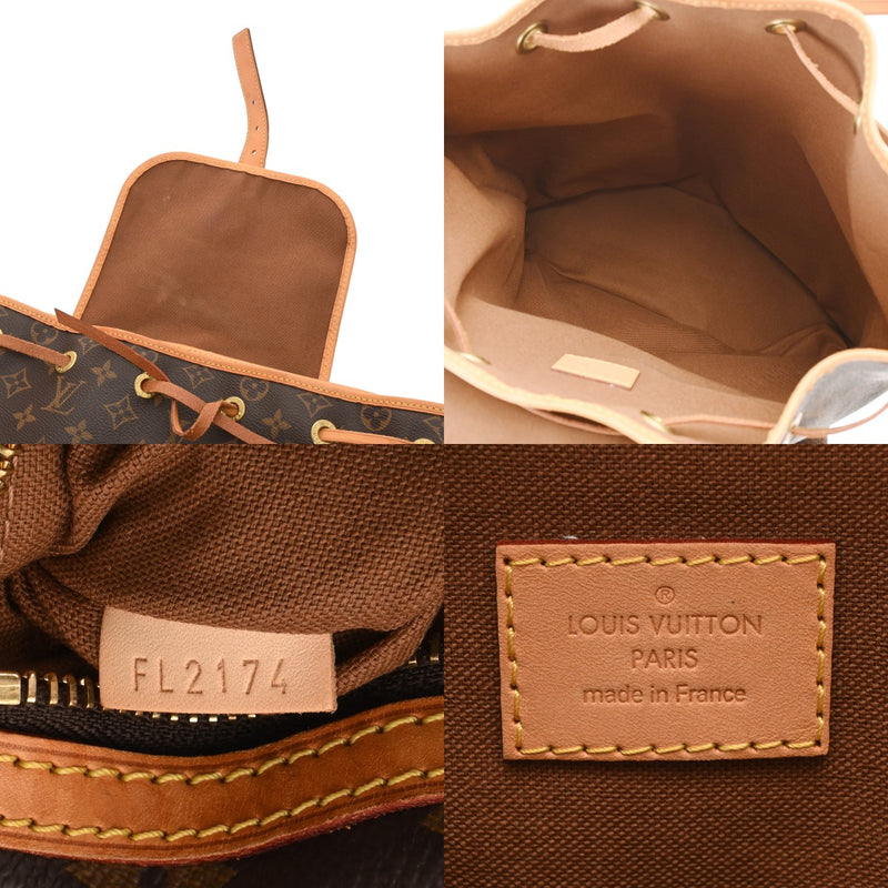 LOUIS VUITTON ルイヴィトン モノグラム サック アド ボスフォール ブラウン M40107 ユニセックス モノグラムキャンバス リュック・デイパック Bランク 中古 銀蔵