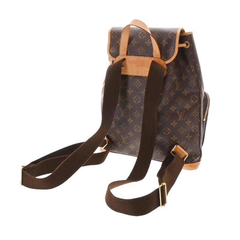 LOUIS VUITTON ルイヴィトン モノグラム サック アド ボスフォール ブラウン M40107 ユニセックス モノグラムキャンバス リュック・デイパック Bランク 中古 銀蔵