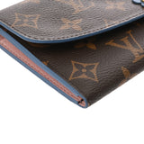 LOUIS VUITTON ルイヴィトン モノグラム ポルトフォイユ エミリー ブルージーン ブラウン M63895 レディース モノグラムキャンバス 長財布 Aランク 中古 銀蔵