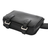 LOEWE ロエベ ミリタリーバムバック  ブラック 317.12AB234 メンズ レザー ボディバッグ Aランク 中古 銀蔵