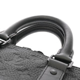 LOUIS VUITTON ルイヴィトン モノグラム キーポルバンドリエール 35 2WAY ノワール M22765 ユニセックス トリヨンレザー ボストンバッグ Aランク 中古 銀蔵