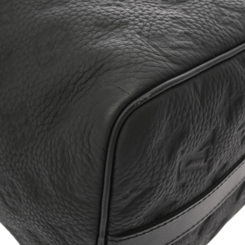 LOUIS VUITTON ルイヴィトン モノグラム キーポルバンドリエール 35 2WAY ノワール M22765 ユニセックス トリヨンレザー ボストンバッグ Aランク 中古 銀蔵