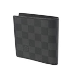LOUIS VUITTON ルイヴィトン ダミエグラフィット ポルトフォイユマルコ 旧型 黒/グレー N62664 メンズ ダミエキャンバス 二つ折り財布 Aランク 中古 銀蔵