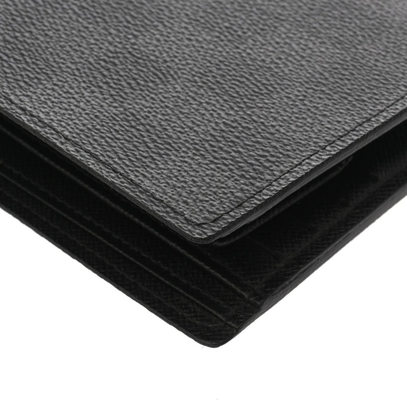 LOUIS VUITTON ルイヴィトン ダミエグラフィット ポルトフォイユマルコ 旧型 黒/グレー N62664 メンズ ダミエキャンバス 二つ折り財布 Aランク 中古 銀蔵