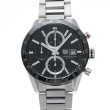 タグホイヤー カレラ キャリバー16 クロノグラフ CBM2110.BA0651 ブラック メンズ 腕時計 自動巻き 中古 銀蔵