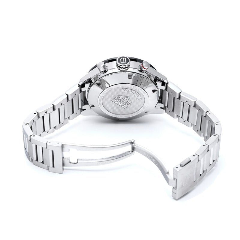 タグホイヤー カレラ キャリバー16 クロノグラフ CBM2110.BA0651 ブラック メンズ 腕時計 自動巻き 中古 銀蔵