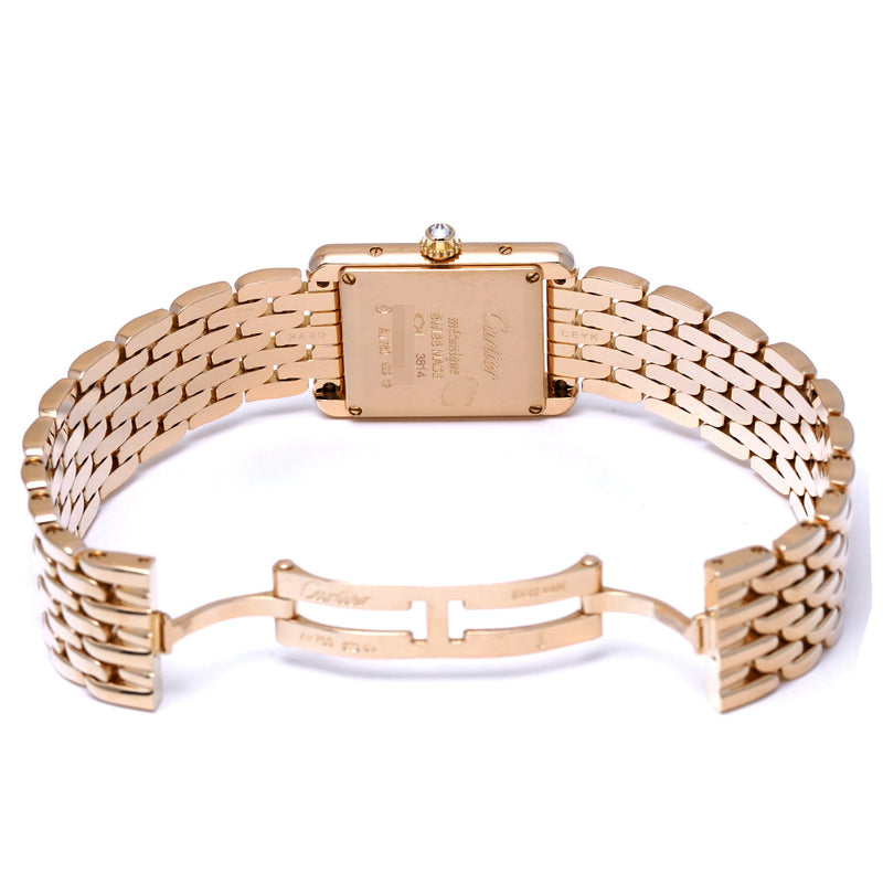 カルティエ タンク ルイ SM WJTA0020 シルバー メンズ 腕時計 手巻き 中古 銀蔵