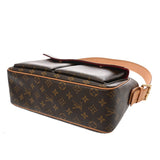 LOUIS VUITTON ルイヴィトン モノグラム ヴィバシテ GM ブラウン M51163 レディース モノグラムキャンバス ショルダーバッグ ABランク 中古 銀蔵