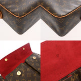 LOUIS VUITTON ルイヴィトン モノグラム ヴィバシテ GM ブラウン M51163 レディース モノグラムキャンバス ショルダーバッグ ABランク 中古 銀蔵