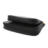 LOUIS VUITTON ルイヴィトン モノグラムアンプラント ミュルティ ポシェット アクセソワール ノワール M80399 レディース レザー ショルダーバッグ Aランク 中古 銀蔵
