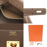 HERMES エルメス バーキン 30 エトゥープ T刻印(2015年頃)  レディース トゴ ハンドバッグ Aランク 中古 銀蔵