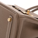 HERMES エルメス バーキン 30 エトゥープ T刻印(2015年頃)  レディース トゴ ハンドバッグ Aランク 中古 銀蔵