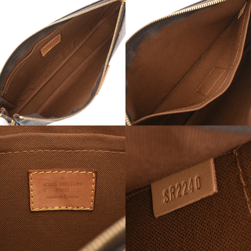 LOUIS VUITTON ルイヴィトン モノグラム ミュルティ ポシェット アクセソワール カーキ M44813 レディース モノグラムキャンバス ショルダーバッグ ABランク 中古 銀蔵