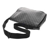 LOUIS VUITTON ルイヴィトン ダミエグラフィット レンツォ ブラック/グレー N51213 メンズ ダミエキャンバス ショルダーバッグ ABランク 中古 銀蔵