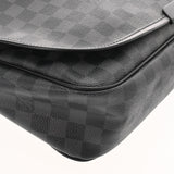 LOUIS VUITTON ルイヴィトン ダミエグラフィット レンツォ ブラック/グレー N51213 メンズ ダミエキャンバス ショルダーバッグ ABランク 中古 銀蔵