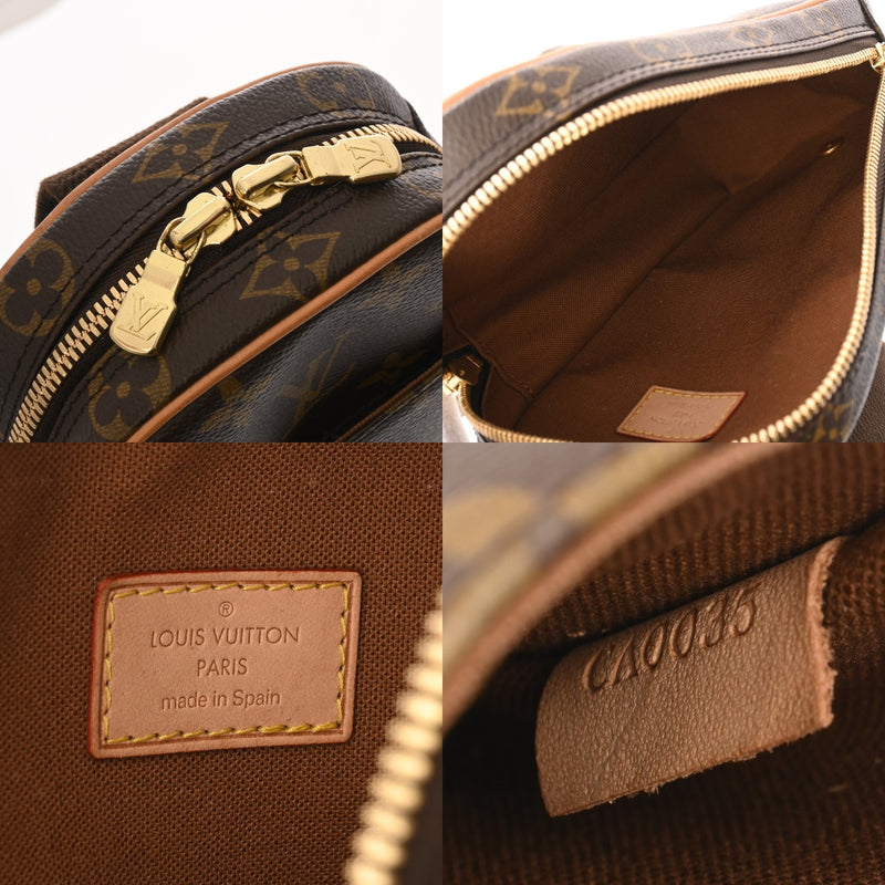 LOUIS VUITTON ルイヴィトン モノグラム ポシェットガンジュ ブラウン M51870 メンズ モノグラムキャンバス ボディバッグ ABランク 中古 銀蔵